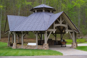 TimberFramePavilion1